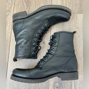 Frye Combat Boots Size 8